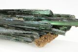 Gemmy, Blue-Green Vivianite Crystals - Brazil #208686-3